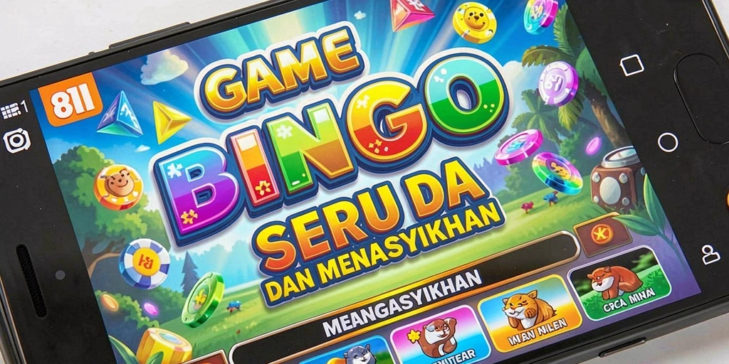 Screenshot utama menampilkan gameplay seru dalam permainan Bingo.