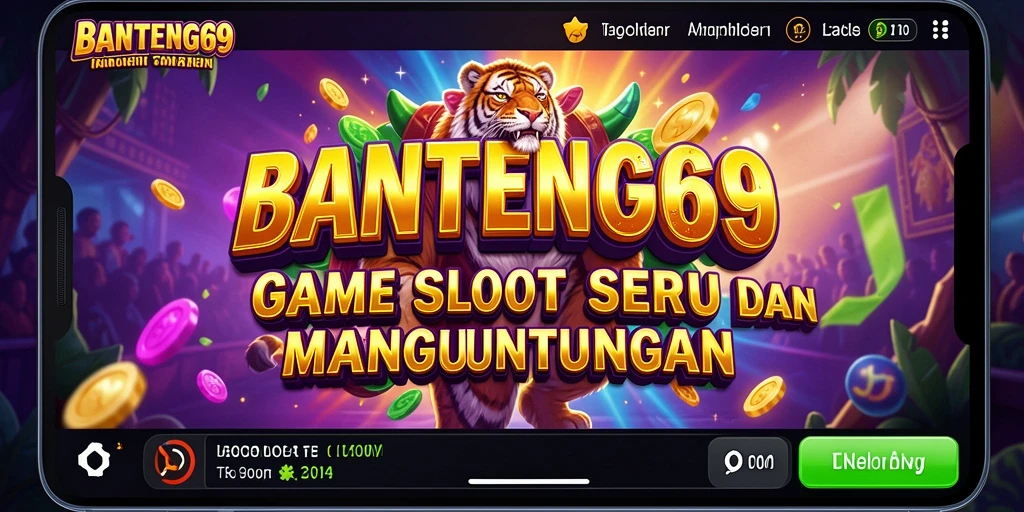Tampilan gameplay BANTENG69 yang menakjubkan dan penuh aksi.
