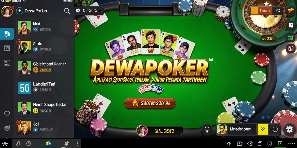 Tangkapan layar DEWAPOKER menampilkan antarmuka sportsbook yang menarik dan informatif.