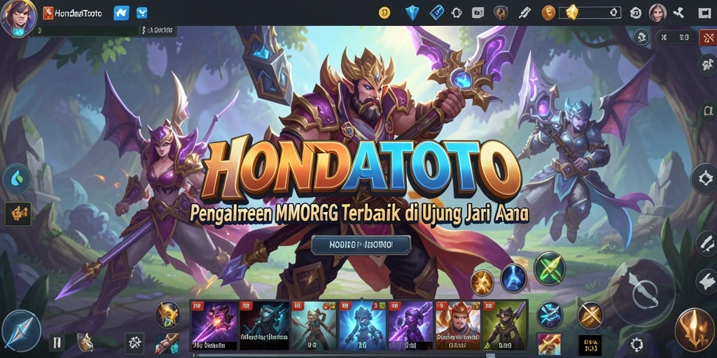 Tangkapan layar gameplay HONDATOTO dengan aksi seru dan karakter menarik.