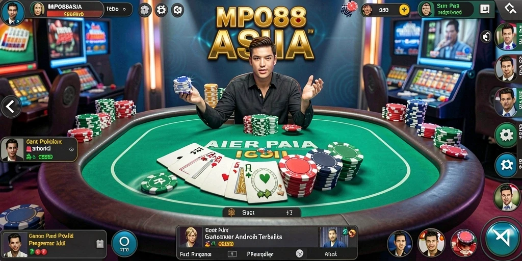 Tampilan permainan poker yang seru dan interaktif di MPO88ASIA.