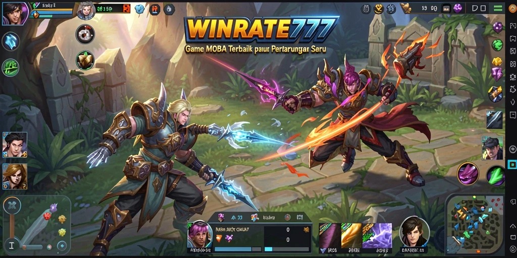 Gameplay seru dalam arena pertempuran WINRATE777.